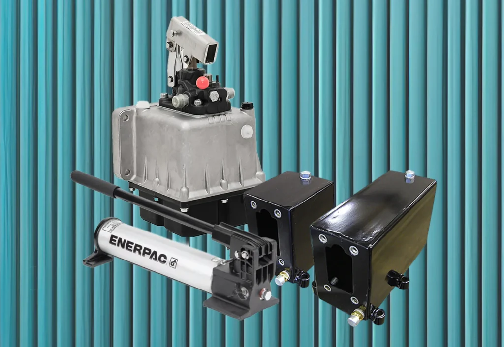 Aluminium and steel hydraulic hand pumps