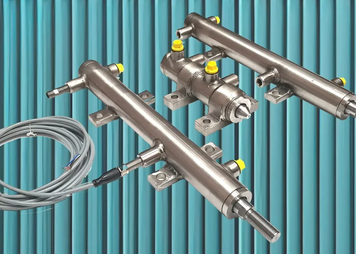 Stainless Cylinder with Position Sensors